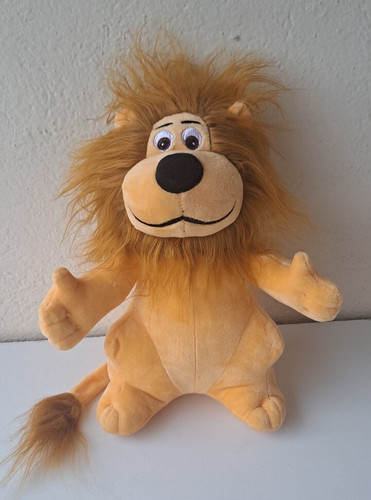 Peluche lion mascotte lcl - 2),