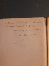 La Thaumassière. Sa Vie, ses Relations et ses Oeuvres (de Bearepaire, DEDICACE)