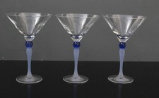 3 coupes  à cocktail champagne en Cristal d'Arques modèle EDEN Fraîcheur