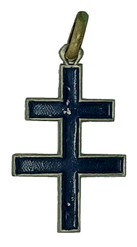 Insigne croix lorraine - de,