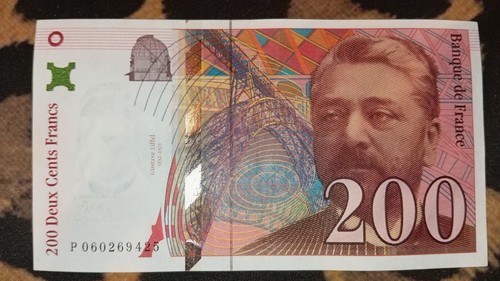 Billet 200 francs gustave - 200,