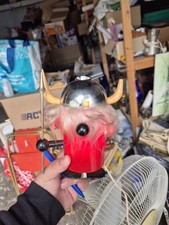 ANCIENNE LAMPE DESIGN OLAF LE VIKING par Old Timer Ferrari Italie Circa 1960