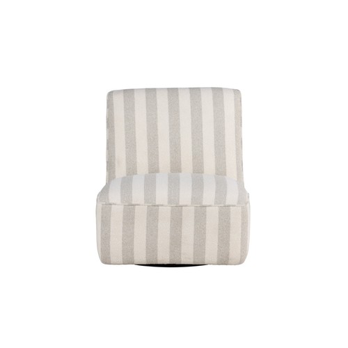 Fauteuil lounge rayures - fauteuil, à