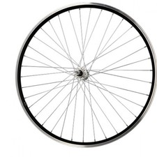 Roue vtc 28" ar ecrou axe
