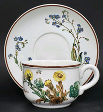 Superbes TASSE A THE + SOUCOUPE signées VILLEROY & BOCH modèle BOTANICA /3