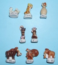 Série complète de 8 fèves l'âge de glace 2009