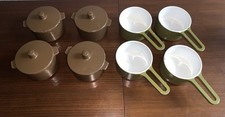 Lot de poelon et mini cocotte vintage fonte émaillée Castirone France