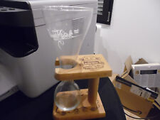 Verre KWAK avec support bois