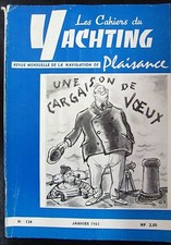 BATEAUX VOILES PLAISANCE LES CAHIERS DU YACHTING N° 134 de 1963 PLAN DERIVEUR
