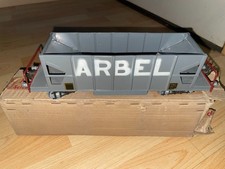 GMP wagon trémie Arbel en gris échelle 0 idem Jep, Hornby