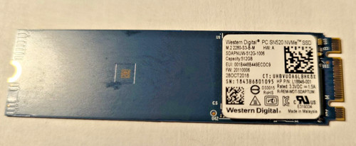 Ssd 512go western - m2,