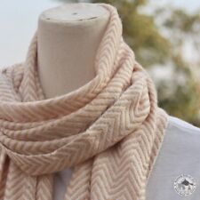 Écharpe en Cachemire " Kolkatta (कोलकटटा)" Fait Main Népal ,Étole, D'Hiver