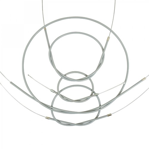 Cable gaine grise pour - et,