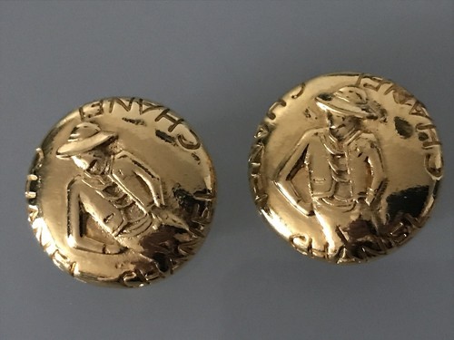 Boucles oreille chanel - d,
