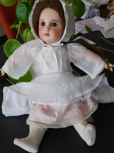 Poupée ancienne tête - ancienne,, en