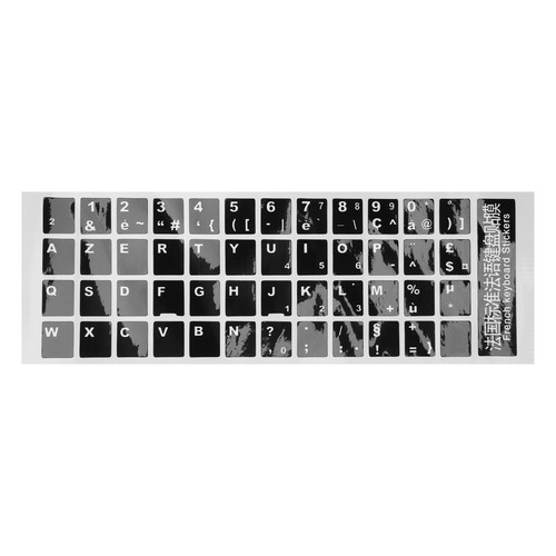 Blanc lettres francais - blanc,