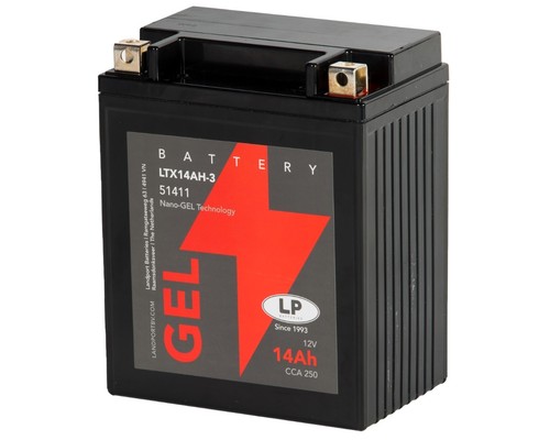 Yb14l gel batterie moto - yb14l-a2,