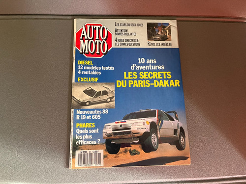 Livre revue voiture - revue, automobile