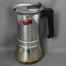 Cafetière Vintage VEV Vigano Design Inox 18/10 Italien