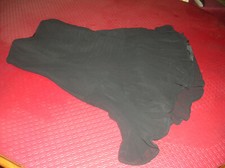 ROBE bustier   mousseline noire type Marilyn 36