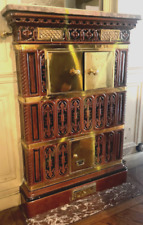 feu dit prussienne en céramique laiton fonte marbre . XIX siècle .