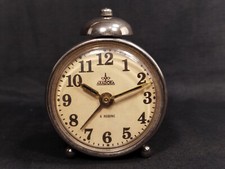 VINTAGE RETRO ROMANIA ARADORA WINDUP ALARM DESK CLOCK