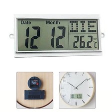 Horloge murale numérique LCD