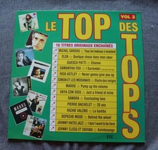 Le Top des Tops vol 3 - Sardou elsa samantha fox depeche mode ect,  33 tours