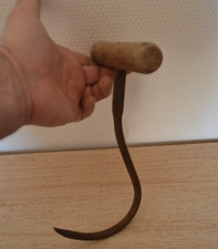 Ancien crochet tire botte de