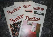 lot de 5 revues le grand alpha du la Peinture n°76-78-80-86-87