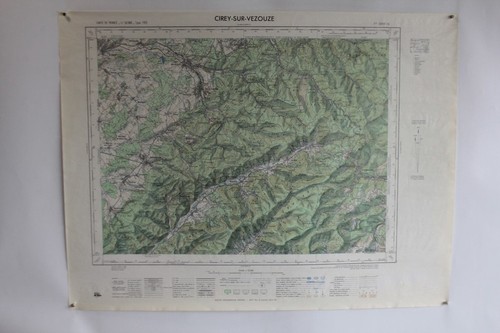Ancienne carte ign - ancienne,