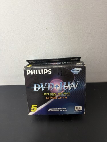 Philips dvd 120 min 4 - dvd+rw, 4.7