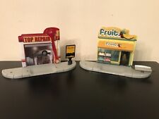 Majokit Majorette Lot de 2 Décors Garage et Magasin