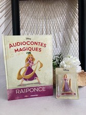 725⚜️ Collection Livre Audiocontes Magiques Disney Raiponce + Figurine