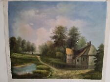 Tableau Peint Paysage Style