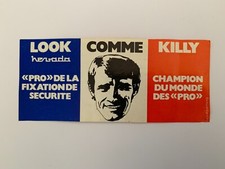 STICKER LOOK NEVADA SKI - JEAN CLAUDE KILLY CHAMPION DU MONDE