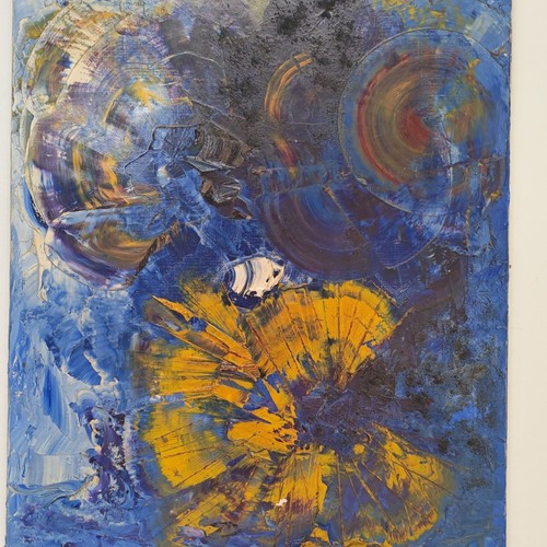 Peinture abstraite sur - , toile