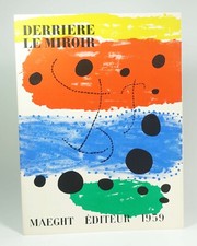 Derrière le miroir n°117. 1959 EO. Lithographies Miro, Giacometti, Braque, etc.