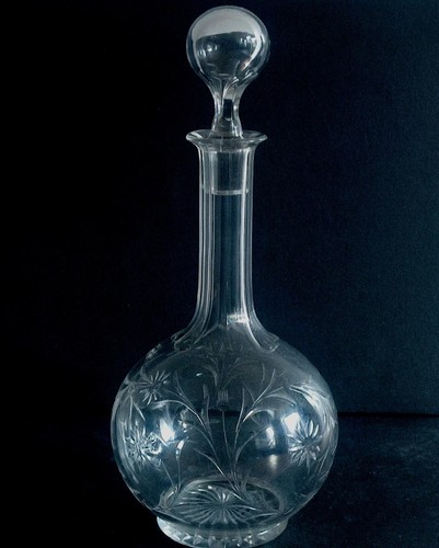 Ancienne carafe cristal - en,