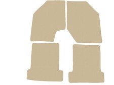 Beige Velour Tapis de Sol pour