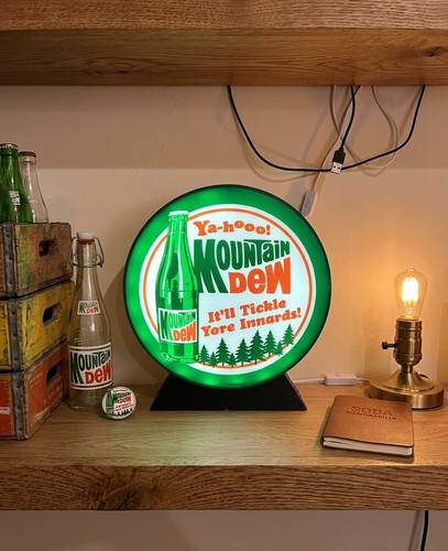 Enseigne mountain dew - enseigne,