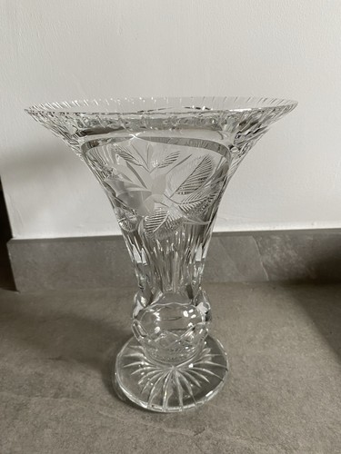 Important vase cristal - vase,