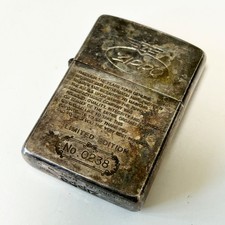 Briquet à gaz argent ZIPPO