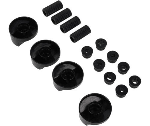 Bouton universel noir