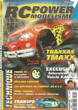RC POWER MODELISME N°07 TRAXXAS TMAXX / PNEUS TT / CHASSIS / TL01 TRIANGLESLONGS