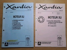 (348B) Manuel d'atelier CITROEN Xantia - Moteur XU, Culasse Distrib Échappement 