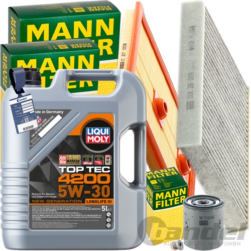 Mann kit inspection 5l - mann,