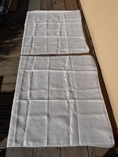 Lot de 2 anciennes serviettes