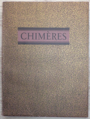 Chimères georges rency - chimères,, bois