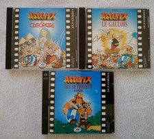 CD-i CDI interactif Philips . collection de 3 films Asterix   🇫🇷  rare